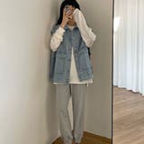 ジレベスト デニムベスト ノースリーブ | shoppinggo | 詳細画像9 