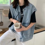 ジレベスト デニムベスト ノースリーブ | shoppinggo | 詳細画像10 