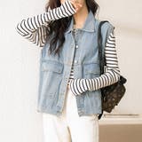 ジレベスト デニムベスト ノースリーブ | shoppinggo | 詳細画像11 