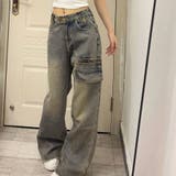フレアパンツ デニムパンツ レディース | shoppinggo | 詳細画像15 