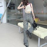 フレアパンツ デニムパンツ レディース | shoppinggo | 詳細画像20 