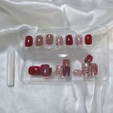 WR100233 | ネイルチップ ショート きらきら | shoppinggo