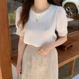 ブラウストップス 白 薄手 | shoppinggo | 詳細画像4 