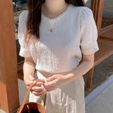 ブラウストップス 白 薄手 | shoppinggo | 詳細画像5 