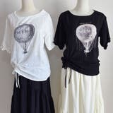 夏服Tシャツ パスリーブトップス レディース | shoppinggo | 詳細画像4 
