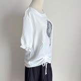 夏服Tシャツ パスリーブトップス レディース | shoppinggo | 詳細画像7 