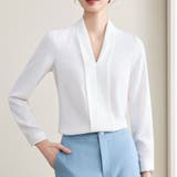 シャツ Vネック ブラウス | shoppinggo | 詳細画像15 