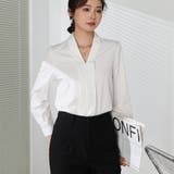 シャツ Vネック ブラウス | shoppinggo | 詳細画像7 