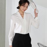 シャツ Vネック ブラウス | shoppinggo | 詳細画像9 