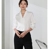 シャツ Vネック ブラウス | shoppinggo | 詳細画像13 