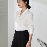 シャツ Vネック ブラウス | shoppinggo | 詳細画像18 