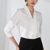 シャツ Vネック ブラウス | shoppinggo | 詳細画像1 
