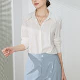 シャツブラウス 襟付き オフィス | shoppinggo | 詳細画像14 