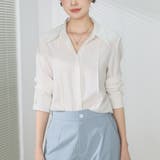 シャツブラウス 襟付き オフィス | shoppinggo | 詳細画像15 