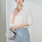 シャツブラウス 襟付き オフィス | shoppinggo | 詳細画像16 
