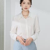 シャツブラウス 襟付き オフィス | shoppinggo | 詳細画像24 