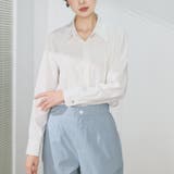 シャツブラウス 襟付き オフィス | shoppinggo | 詳細画像26 