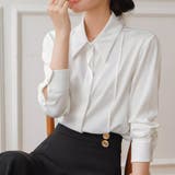 シャツブラウス 襟付き オフィス | shoppinggo | 詳細画像36 