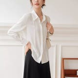 シャツブラウス 襟付き オフィス | shoppinggo | 詳細画像37 