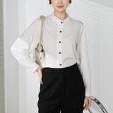 シャツブラウス ノーカラー トップス | shoppinggo | 詳細画像39 