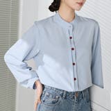 シャツブラウス ノーカラー トップス | shoppinggo | 詳細画像63 