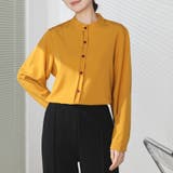 シャツブラウス ノーカラー トップス | shoppinggo | 詳細画像72 