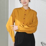 シャツブラウス ノーカラー トップス | shoppinggo | 詳細画像75 