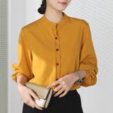 シャツブラウス ノーカラー トップス | shoppinggo | 詳細画像85 