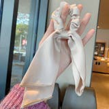 ヘアゴム リボンシュシュ パール高級感 | shoppinggo | 詳細画像10 