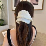 シュシュ ヘアゴム パール付き | shoppinggo | 詳細画像15 