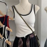 タンクトップ ショート丈 胸パット付 | shoppinggo | 詳細画像10 