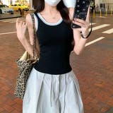 タンクトップ ショート丈 胸パット付 | shoppinggo | 詳細画像16 
