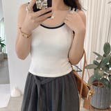 タンクトップ ショート丈 胸パット付 | shoppinggo | 詳細画像24 