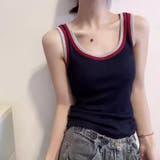 タンクトップ ショート丈 胸パット付 | shoppinggo | 詳細画像26 