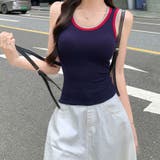 タンクトップ ショート丈 胸パット付 | shoppinggo | 詳細画像30 