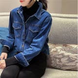 デニムシャツ ダンガリーシャツ レディース | shoppinggo | 詳細画像4 