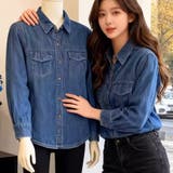 デニムシャツ ダンガリーシャツ レディース | shoppinggo | 詳細画像9 