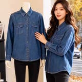 デニムシャツ ダンガリーシャツ レディース | shoppinggo | 詳細画像10 