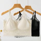 キャミソール レース付き ショート丈 | shoppinggo | 詳細画像6