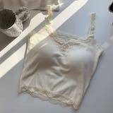 キャミソール レース付き リボン | shoppinggo | 詳細画像11 