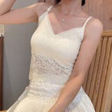 レースキャミソール Vネック カップ付きブラトップ | shoppinggo | 詳細画像22 