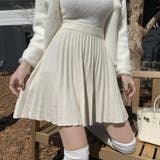 ニットスカート 秋冬 プリーツスカート | shoppinggo | 詳細画像3 