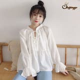 ブラウス シャツ フレア袖 | shoppinggo | 詳細画像1 