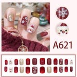 A621 | ネイルチップ クリスマス デザイン | shoppinggo