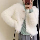 ニットジャケット ニットカーデ フェザーヤーンカーディガン | shoppinggo | 詳細画像9