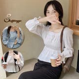 ブラウス 長袖 フリルブラウス | shoppinggo | 詳細画像1 