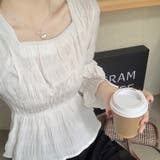 ブラウス 長袖 フリルブラウス | shoppinggo | 詳細画像7 