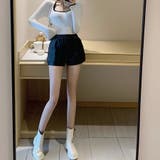 ボードショートパンツ レディース フェイクレザーショートパンツ | shoppinggo | 詳細画像13
