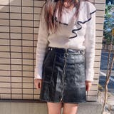 タイトスカート フェイクレザー ミニ丈 | shoppinggo | 詳細画像7
