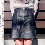 タイトスカート フェイクレザー ミニ丈 | shoppinggo | 詳細画像8